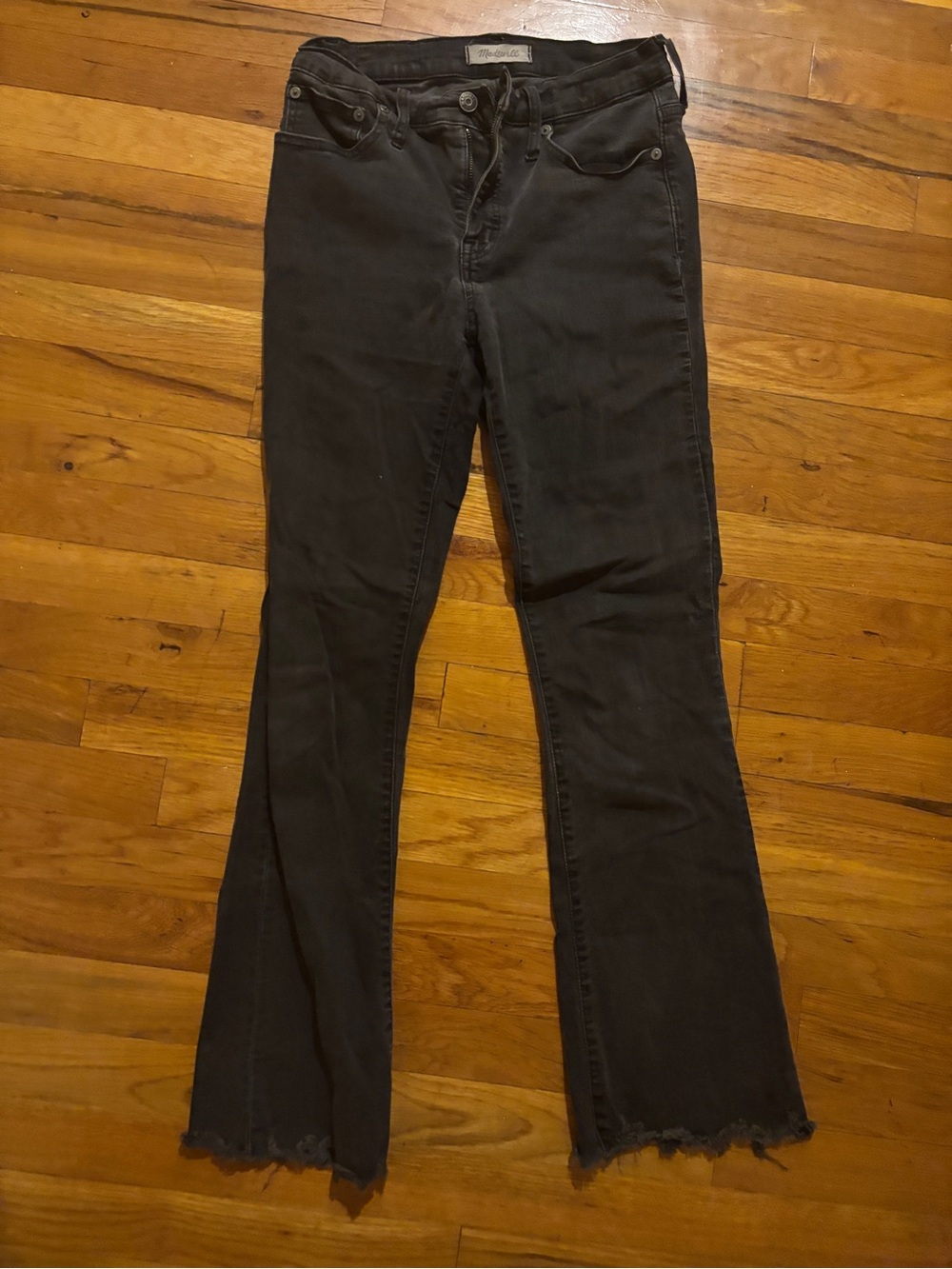 Madewell Women’s Black Flared Jeans